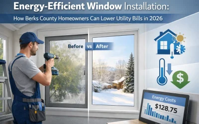 Energy-Efficient Window Installation: How Berks County Homeowners Can Lower Utility Bills in 2026