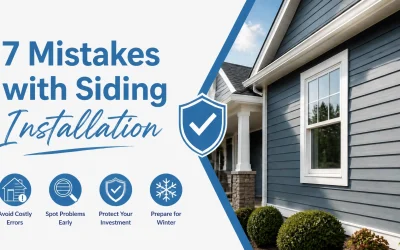 7 Mistakes You’re Making with Siding Installation in Reading PA (and How to Fix Them Before Winter)